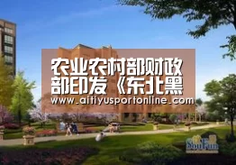 农业农村部财政部印发《东北黑土地保护性耕作行动计划(2020—2025年)》-爱体育(图1) 爱体育官网